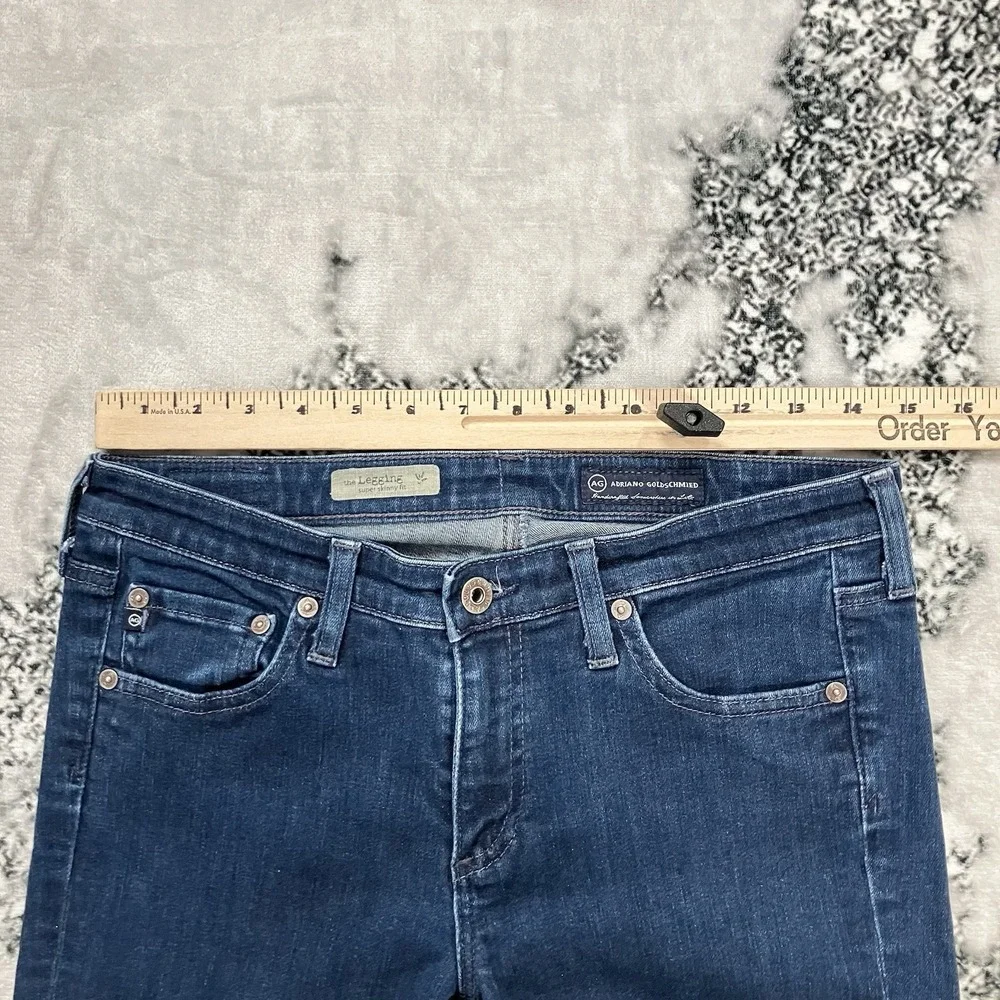AG Adriano Goldschmied The Legging Super Skinny Jeans Dark Wash Womens 30R